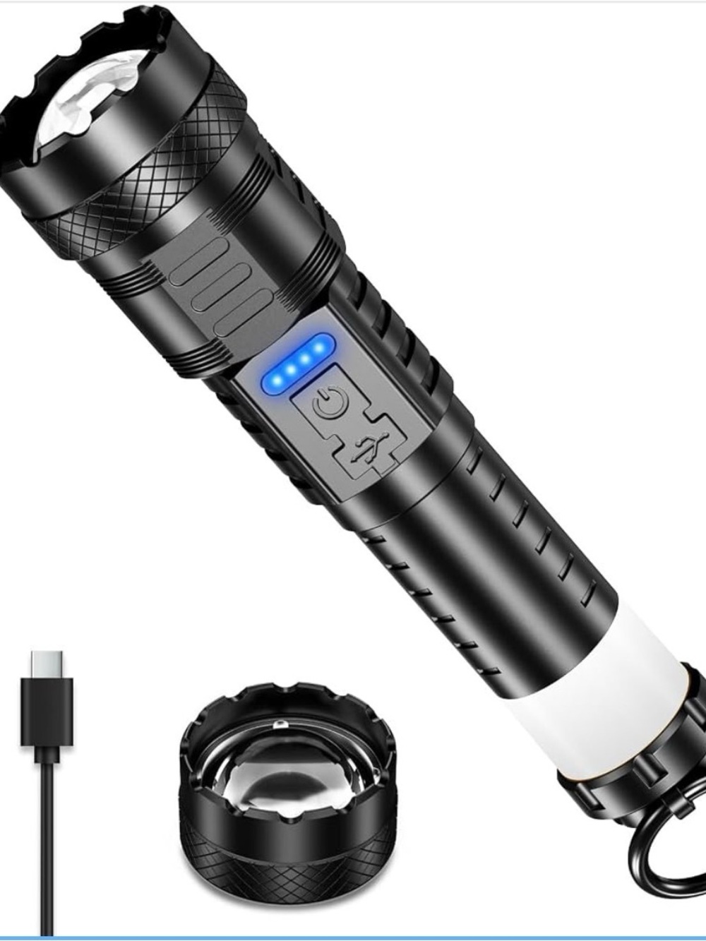 Rechargeable LED Flashlight